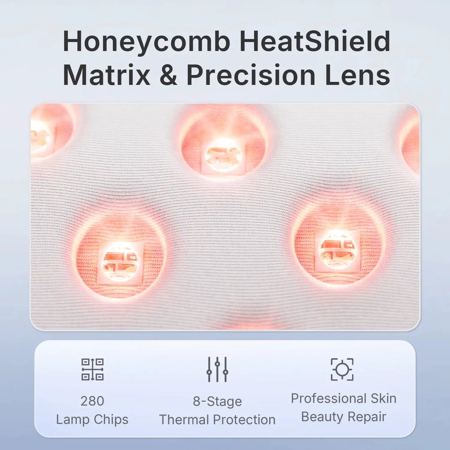 Red Light Therapy for Face Wireless Face Mask Light Therapy 850nm Infrared & Red Light Masks 3000mAh Rechargeable ,3D Facial Fit from PriceLows™