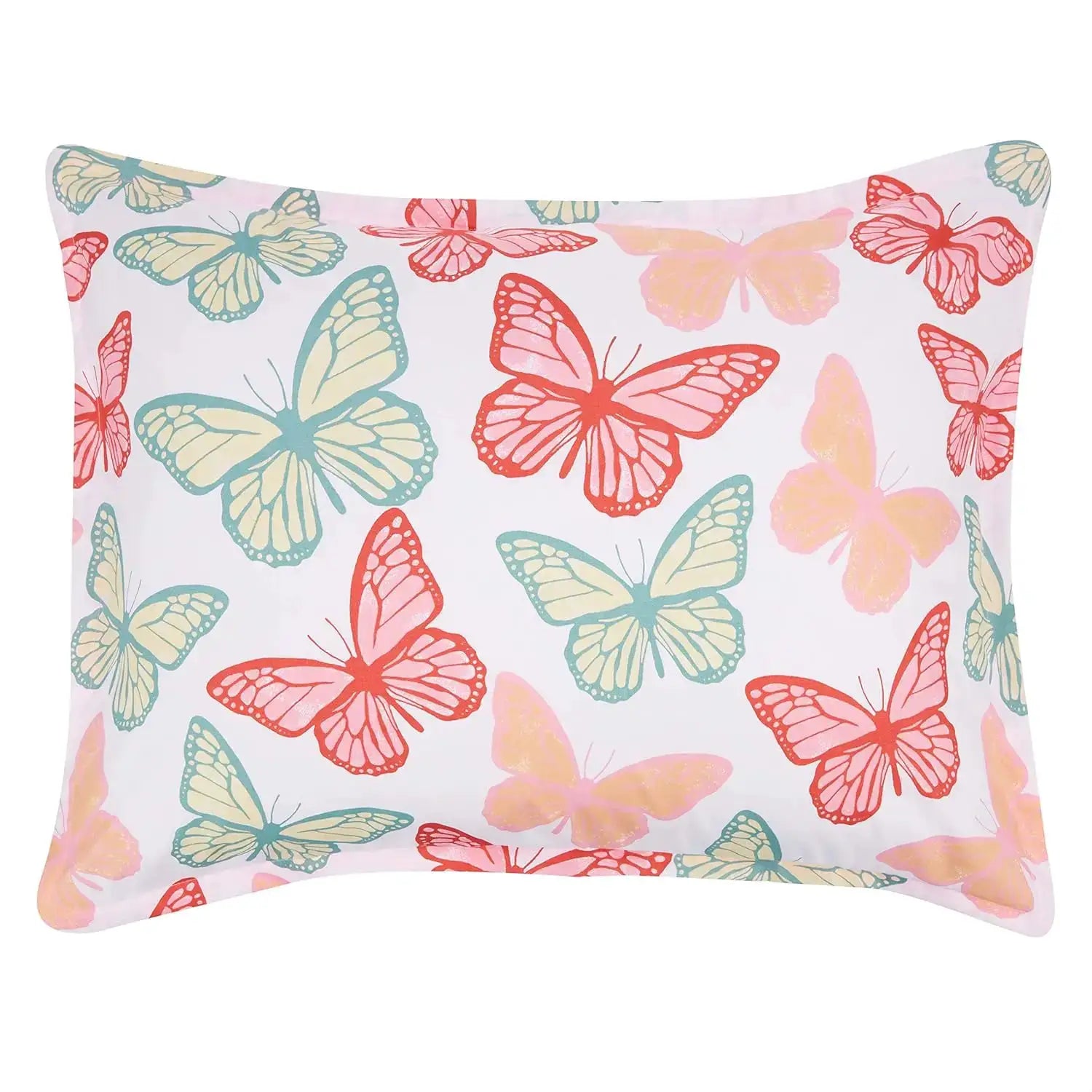 Twin Butterfly Bedding Set for Kids, Soft Microfiber Bed-in-a-Bag with Comforter and Sheets from PriceLows™
