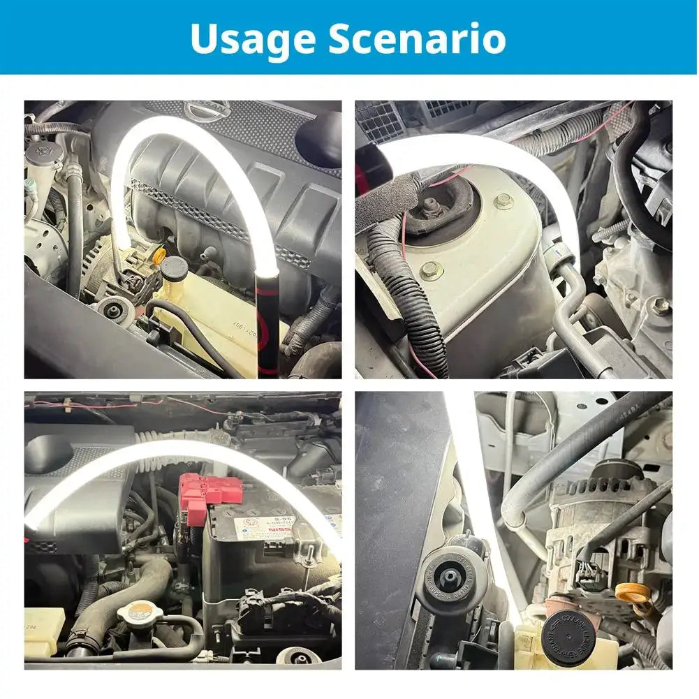 Flexible LED Work Light | 360 Degree Bendable | High Brightness LED | Car Repair