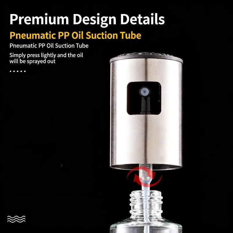 Olive Oil Sprayer | Glass Body | Stainless Steel Nozzle | One Size