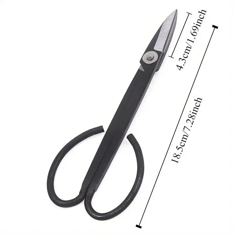 Long Handled Metal Pruning Scissors | Bypass Design | Leaf Trimmer Tool