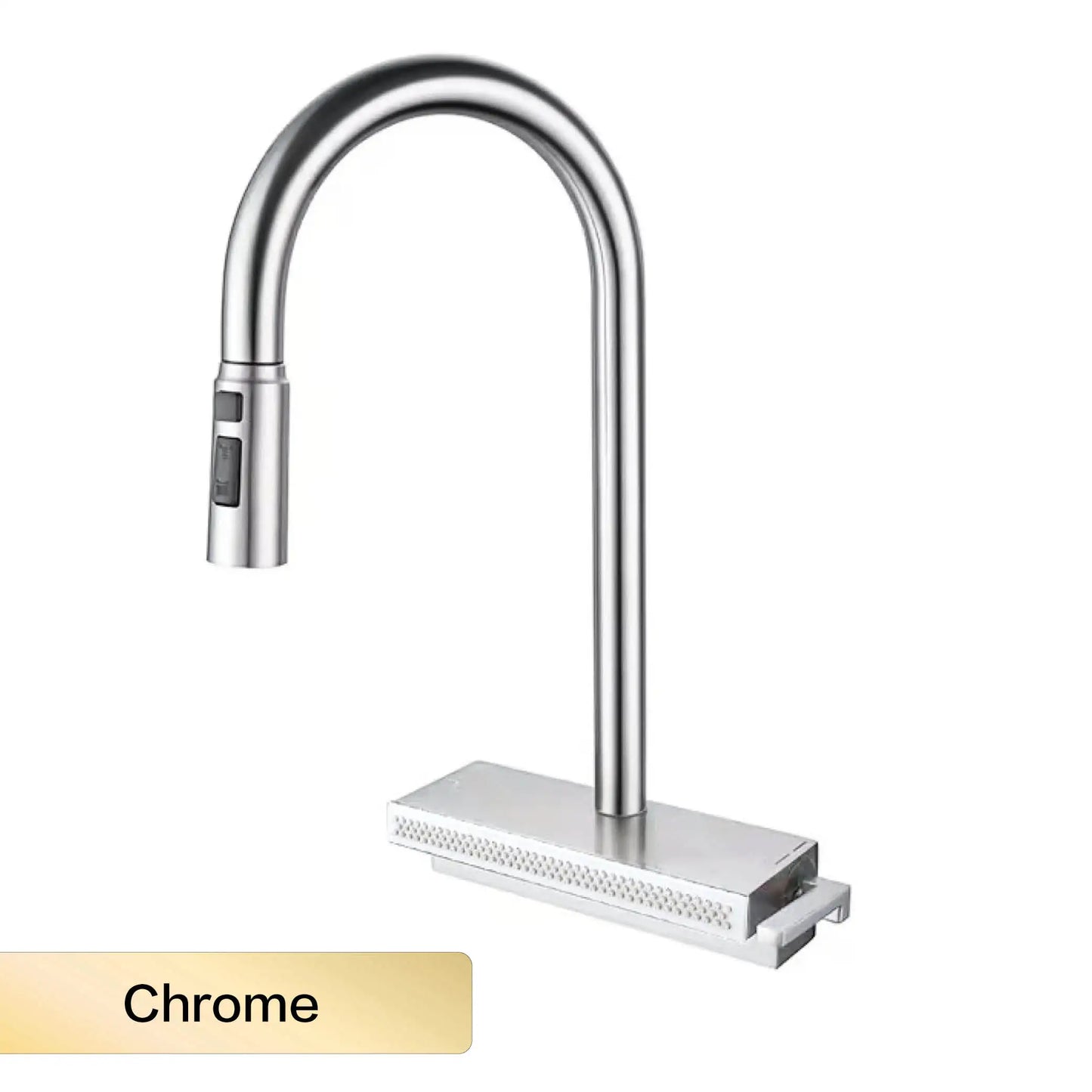Kitchen Faucet | Gunmetal Brass Finish | Pull Out 2 Modes | 1 Hole Deck Mounted