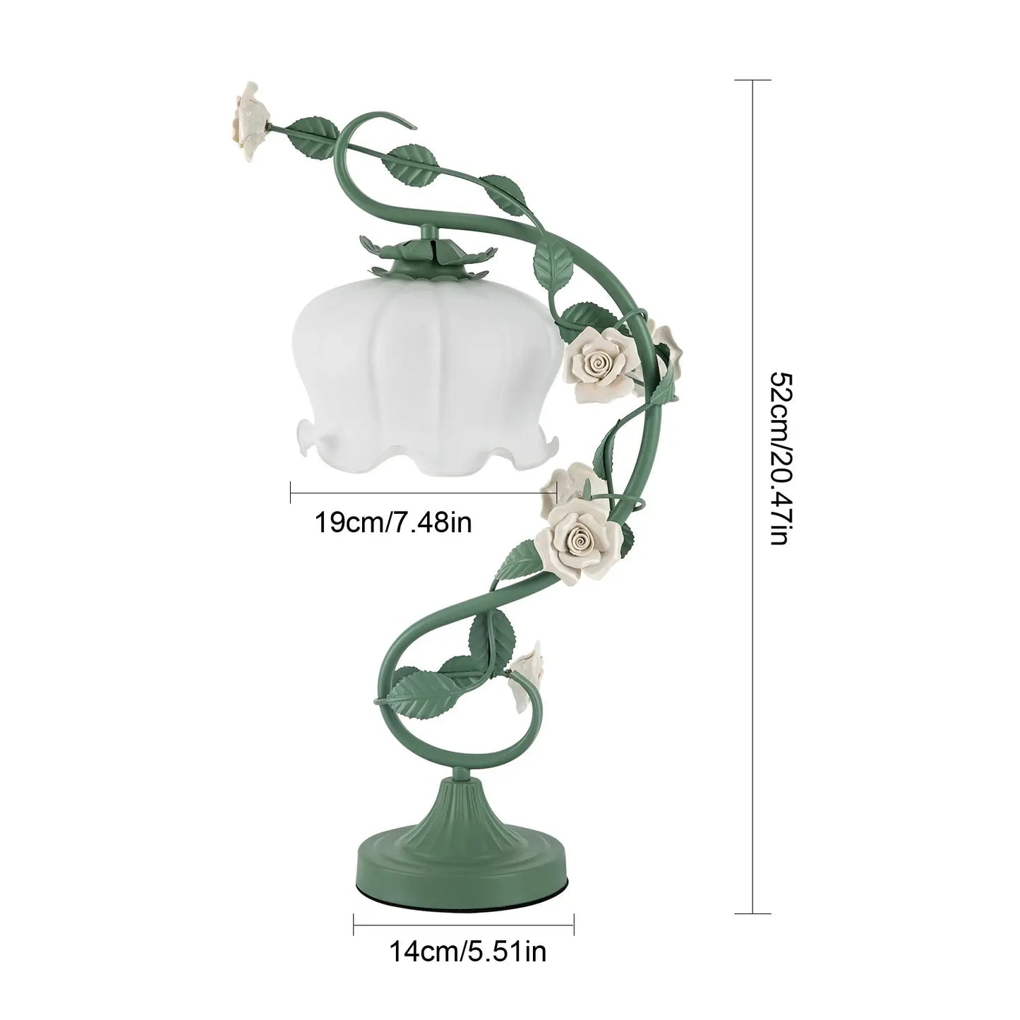LOYALHEARTD Modern Bedside Lamp Flower Petal Reading Table Lamp Night Light Nightstand Desk Light for Bedroom Office from PriceLows™