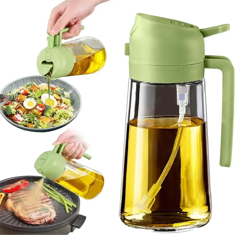 Olive Oil Sprayer | 470ml Capacity | Glass Construction | 16oz/470ml