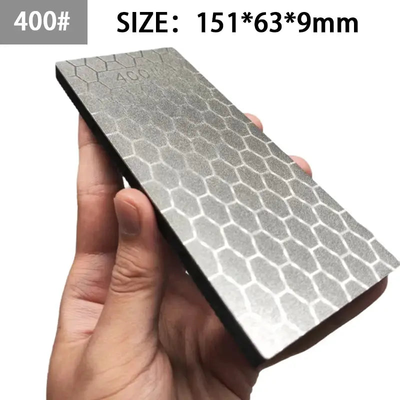 Diamond Sharpening Stone | Grit 80 To 3000 | Non Slip Base | Size 230x80mm
