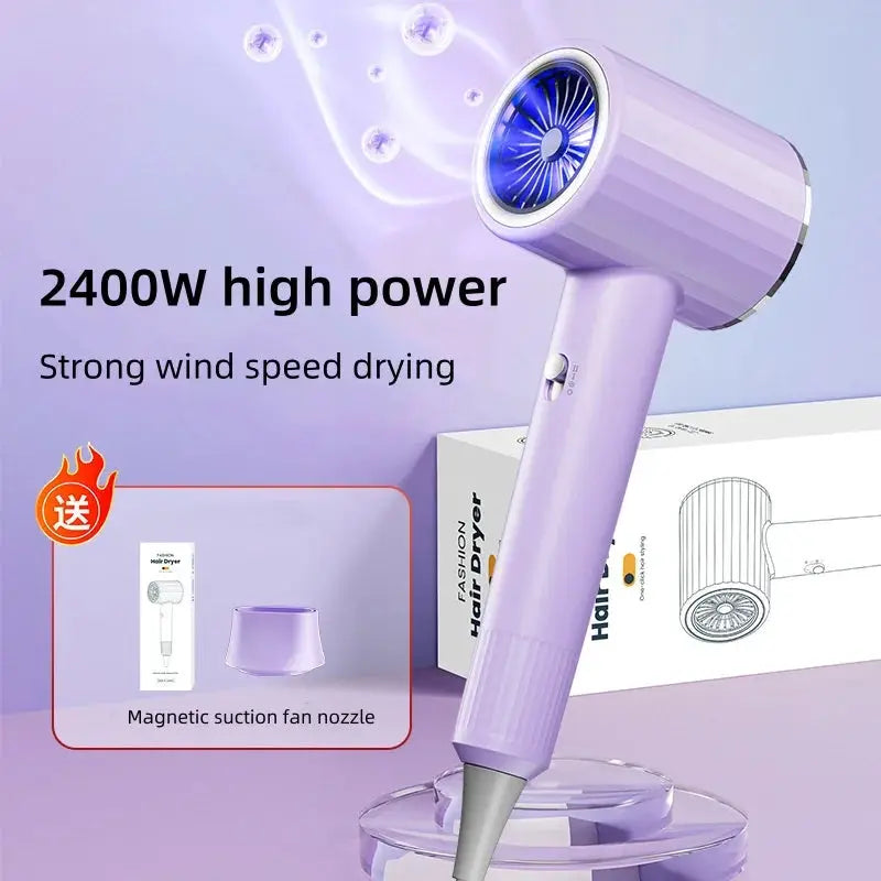 Wall Mounted Hair Dryer | 2400W | Hot And Cold Air | With Magnetic Holder