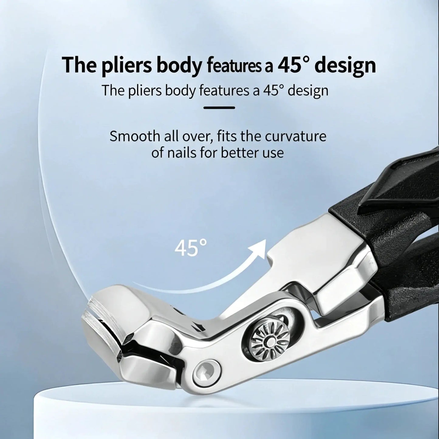 Nail Clippers | Wide Jaw Opening | Long Handle | 3.63x1.18 Inch