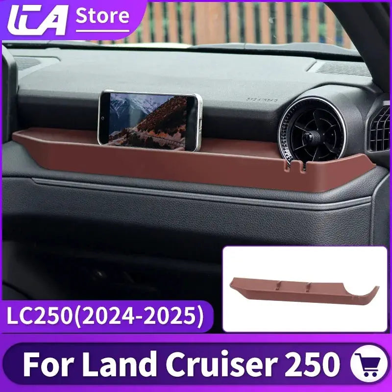 For Toyota Land Cruiser Prado 2024-2025 LC250 1st Edition 1958 J250 Silicone Storage Box & Dashboard Organizer Mat, Car Interior from PriceLows™