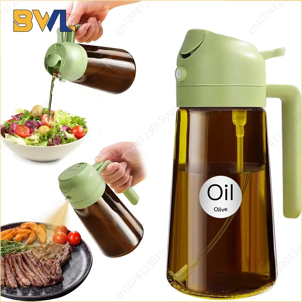 Oil Sprayer | 470ml Capacity | Dark Amber Glass | One Size