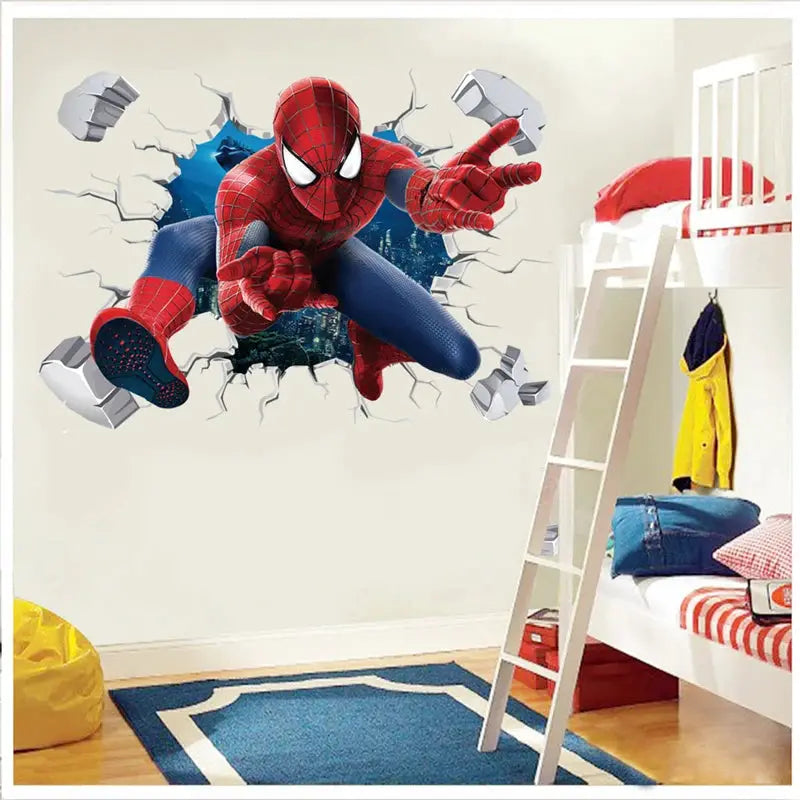Wall Stickers | Avengers 3D Theme | Living Room Decor | One Size