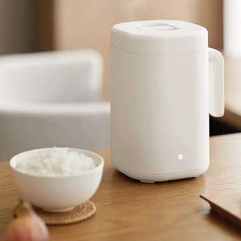300W Smart Rice Cooker Multi-function Ceramic Non-stick Fast Electric Cook Pot 800ml Portable Electric Lunch Box For 1~2 People from PriceLows™