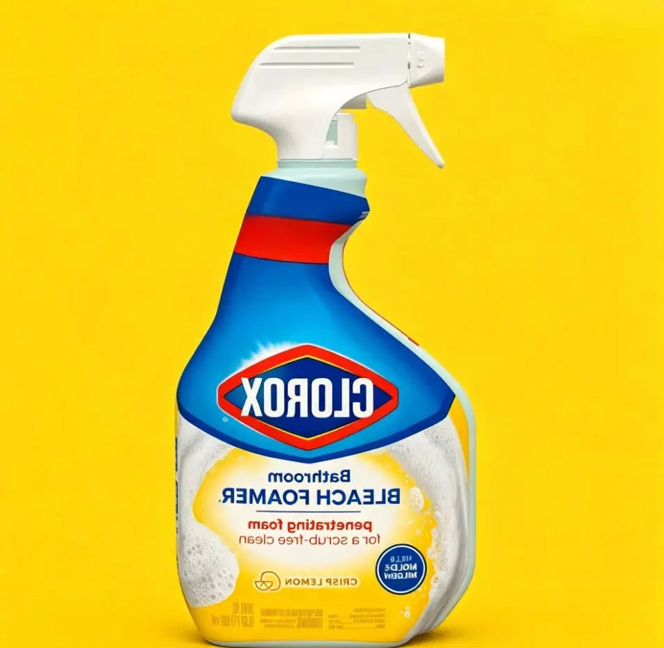 Bathroom Cleaner Spray | Bleach Foamer | Crisp Lemon Scent | 30 Ounce