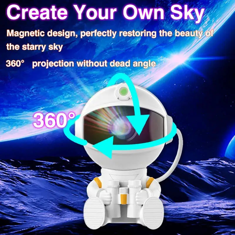Astronaut Projector Galaxy Starry Night Lights for Bedroom LED Nebula Lamp Decoration Child Adult Holiday Gift from PriceLows™