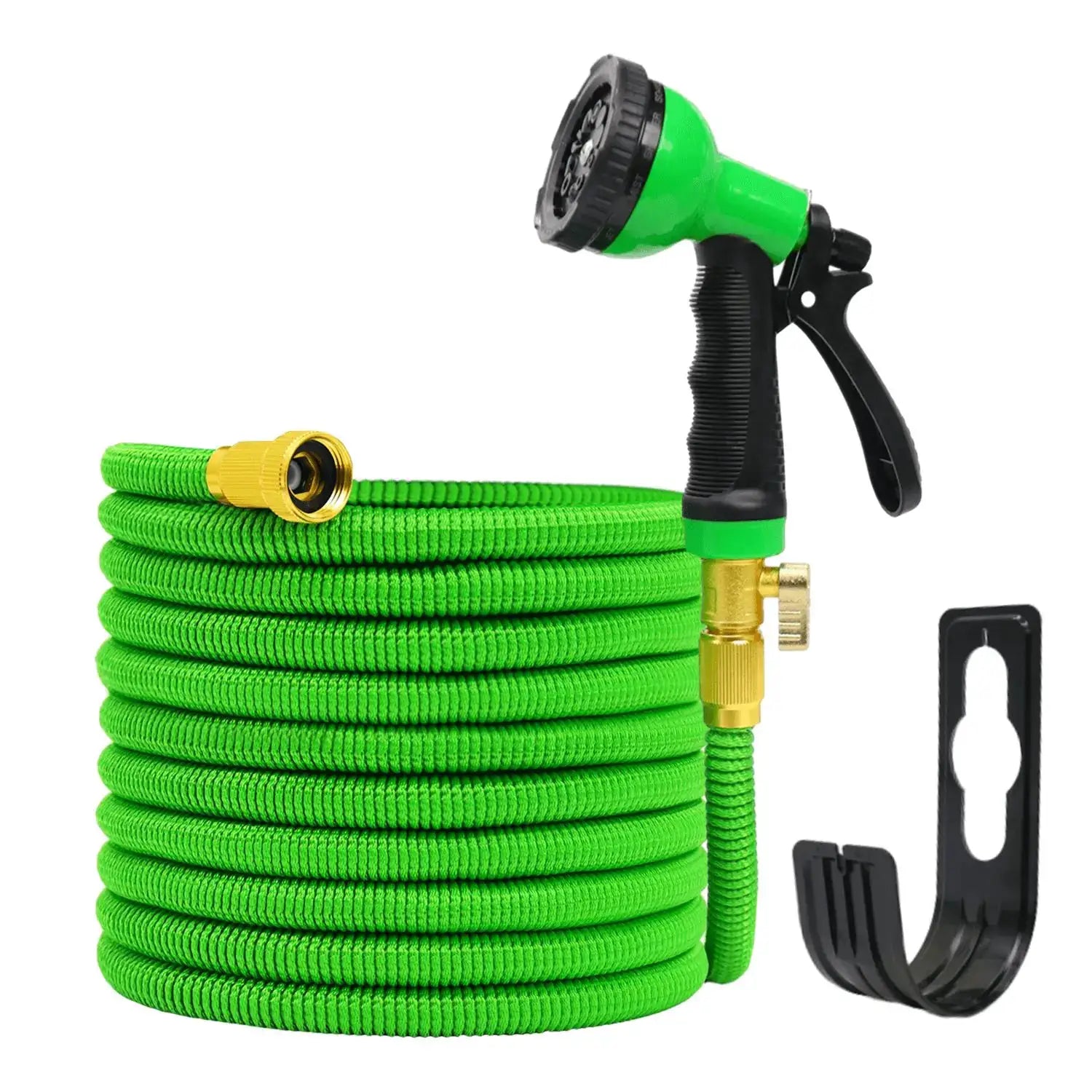 GardenJoy 50-100FT Expandable Garden Hose with Holder &10 Spray Nozzle 3/4 inch Flexible water hose Home Garden Watering Hose from PriceLows™