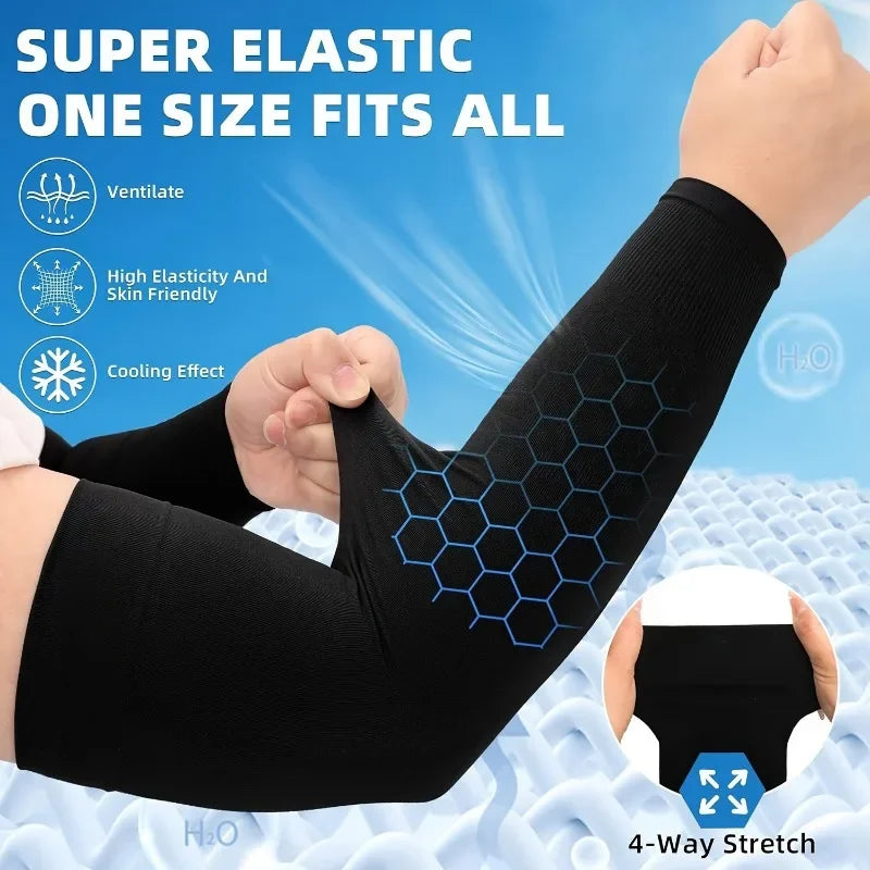 Arm Sleeves | Anti UV | Breathable Cooling | Unisex One Size