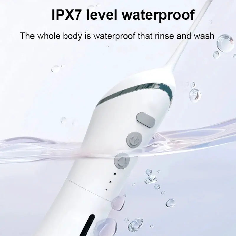 Water Flosser | USB Rechargeable | 2 Nozzles Included | 3 Modes