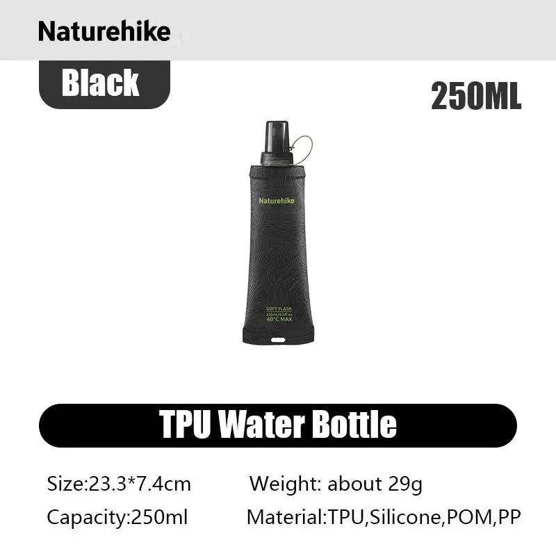 Naturehike Folding Water Bottle TPU BPA-Free Collapsible Flask Running Camping Hiking Portable Soft Water Bottle from PriceLows™