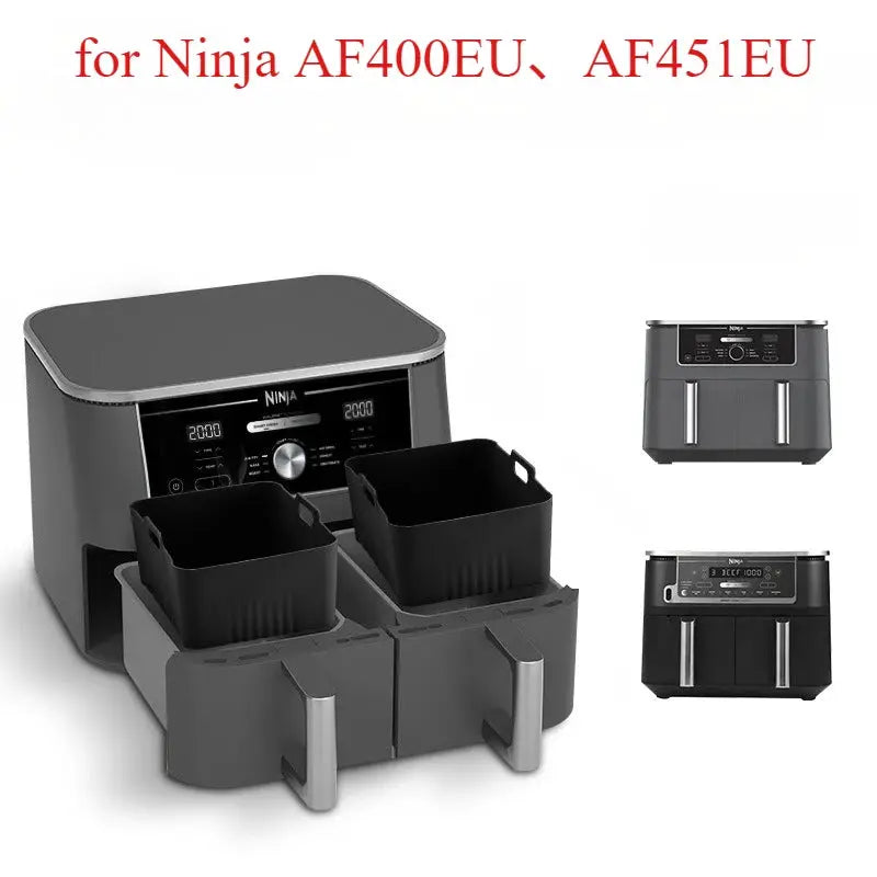 Air Fryer Silicone Liners | Ninja AF400EU AF451EU | Reusable | 1 To 2 Pcs