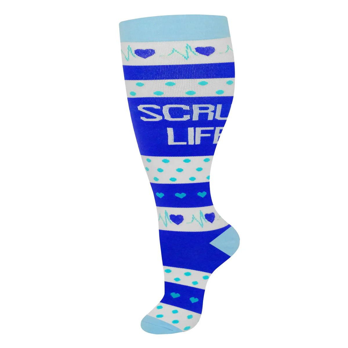 Compression Socks | 20-30 Mmhg Pressure | Wide Calf | 2Xl To 4Xl