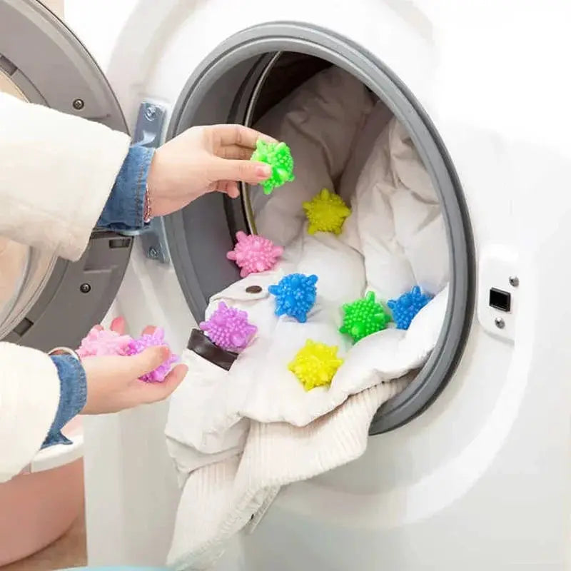 5Pc Anti-Tangle Hair Lint Remover Washing Machine Cleaning Ball Household Supplies Random Color Decontamination Laundry Ball from PriceLows™