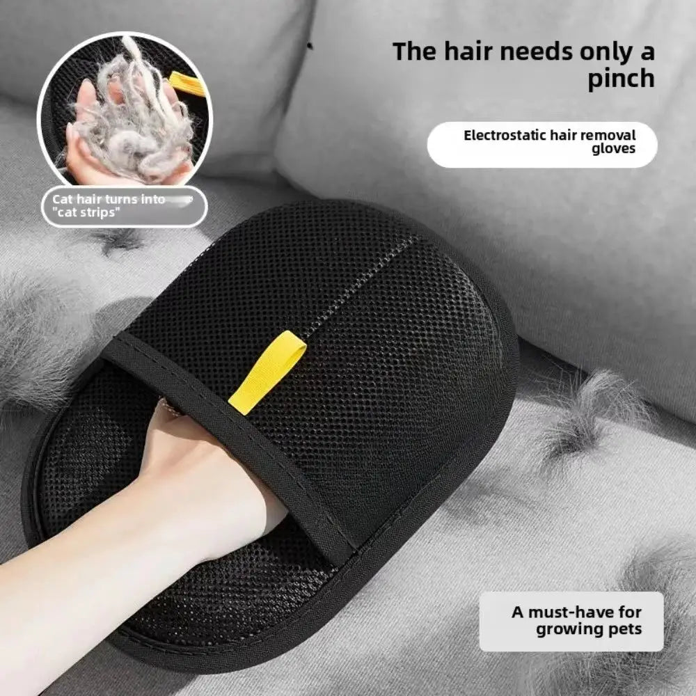 Cat Hair Cleaner Pet Gloves Household Hair Remover Cat Dog Hair Remover Brush Remover Hair Sticking Device Home Hair Scraper from PriceLows™