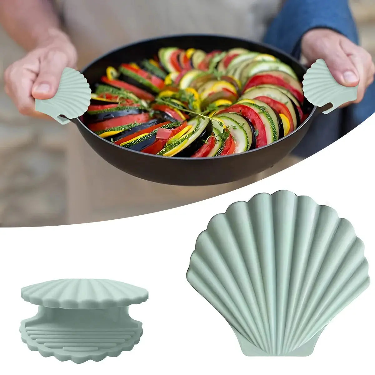 Silicone Oven Mitts | Heat Resistant Silicone | Microwave Safe | 2 Pack
