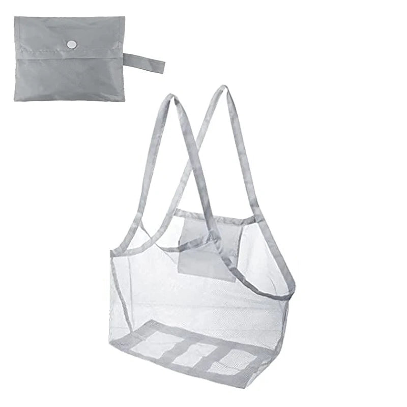 Children Sand Away Protable Mesh Bag Kids Toys Storage Bags Swimming Large Beach eco Bag Women Cosmetic Makeup Bag сумка женска from PriceLows™