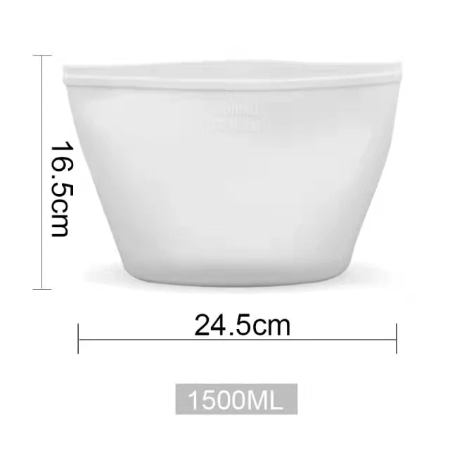 Reusable Silicone Food Storage Bags | Food Grade | Fridge Friendly | 1 Pack