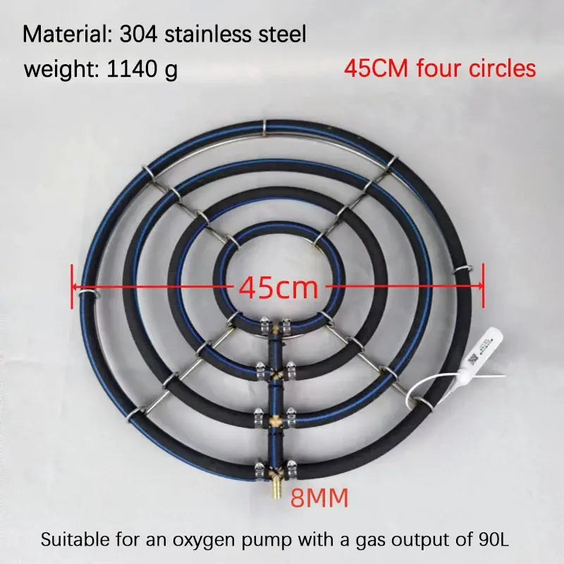 1pcs 304 Stainless Steel Koi Fish Pond Oxygenation Aquarium Nano Aeration Disc Fish Pond Seafood Pond Oxygen Plate Supplies from PriceLows™