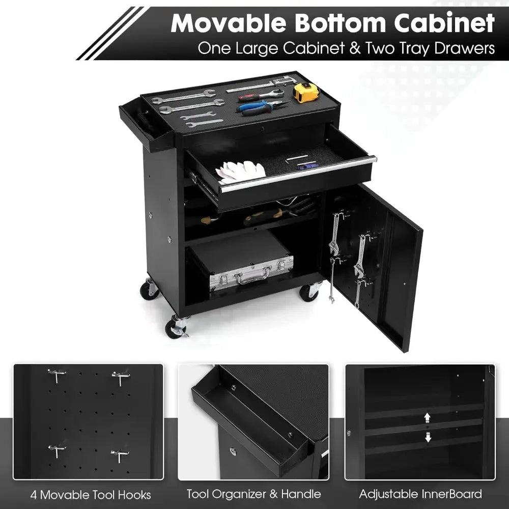 5-Drawer Rolling Tool Chest with Wheels, from PriceLows™