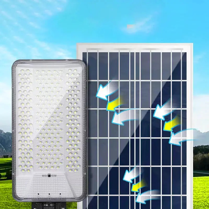 10000W High Power Solar Street Lamps,Outdoor IP67 Dusk to Dawn Solar Powered Road Lights,for Garden/Parking-Lot/Driveway/Yard from PriceLows™