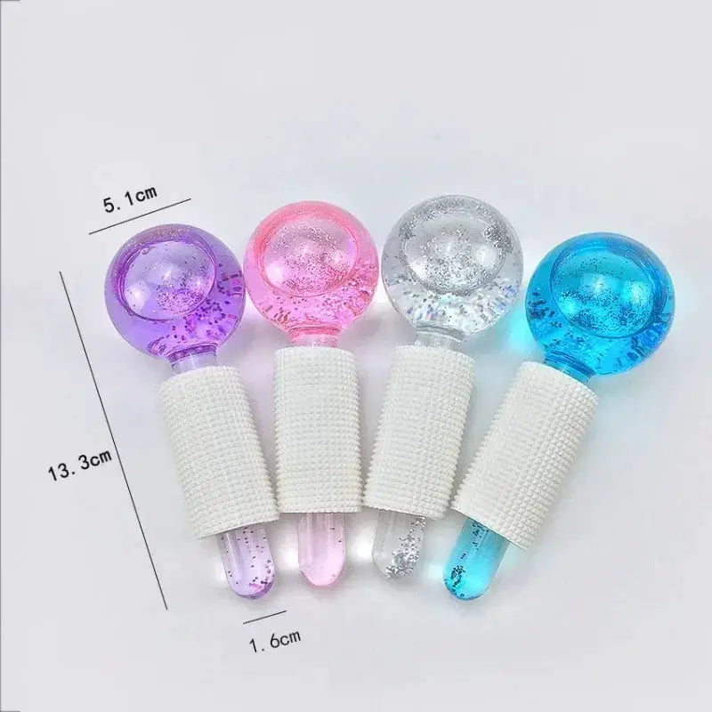 Ice Globes Facial Roller | Cooling Skin Care | Redness Soothing | Single Unit