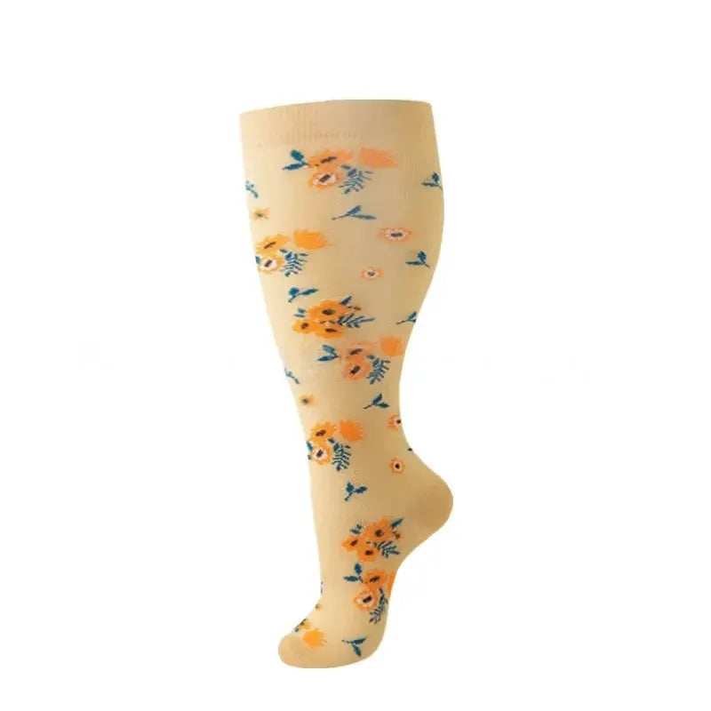 Compression Socks | 20-30 Mmhg Pressure | Wide Calf | 2Xl To 4Xl