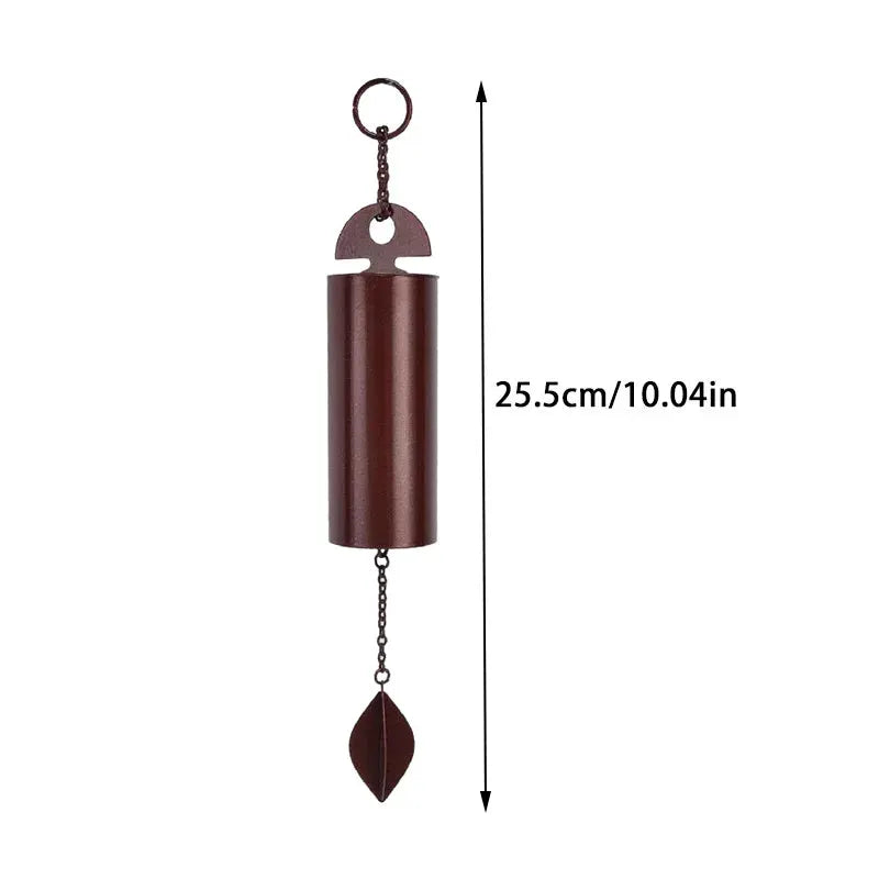 1pc Retro Metal Windbell Wind Chimes Deep Resonance Serenity Bell For Outdoor Home Garden Courtyard Decoration Home Decor from PriceLows™
