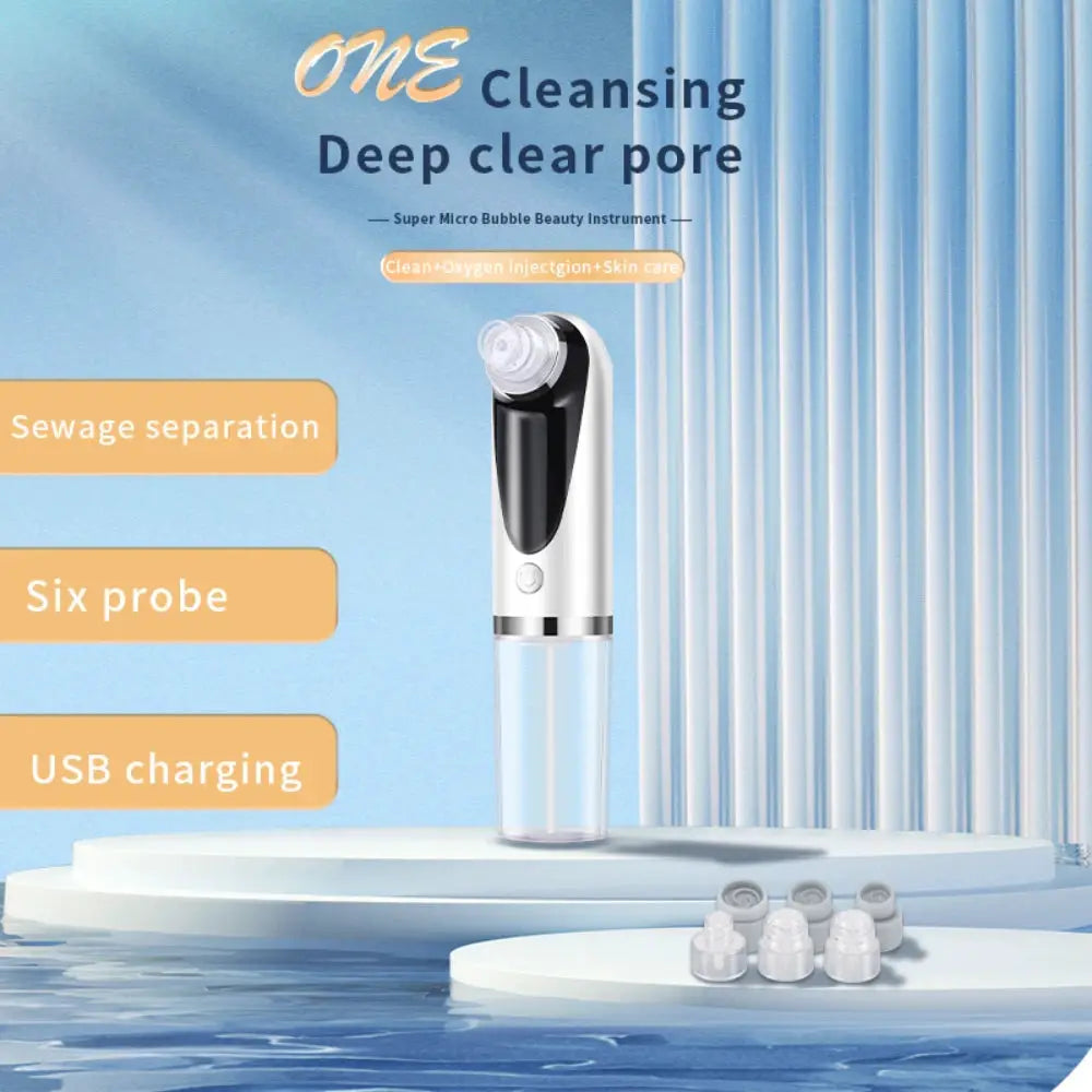 Blackhead Remover Electric Black Head Remover Pore Vacuum Cleaner Micro Small Bubble Rechargeable Water Cycle Black Dot Remove from PriceLows™
