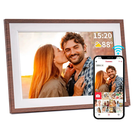 Digital Picture Frame | 10.1 Inch Display | 1280x800 IPS HD | 32GB WiFi Storage from PriceLows™