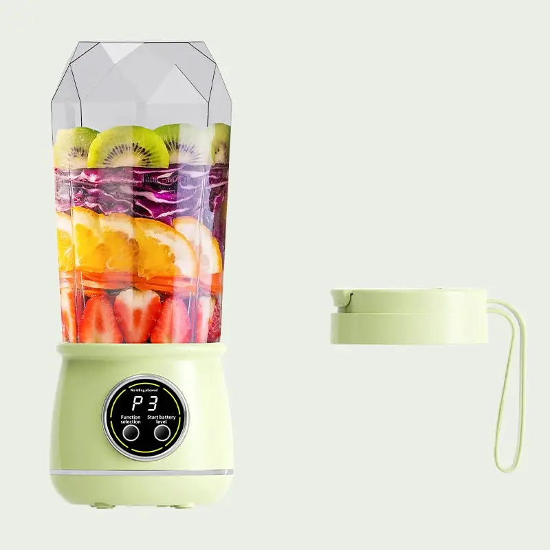 Electric Juicer, USB Charging Digital Blender, Portable Juicer, Suitable for Making Smoothies, Milkshakes, and Fruit Juices from PriceLows™