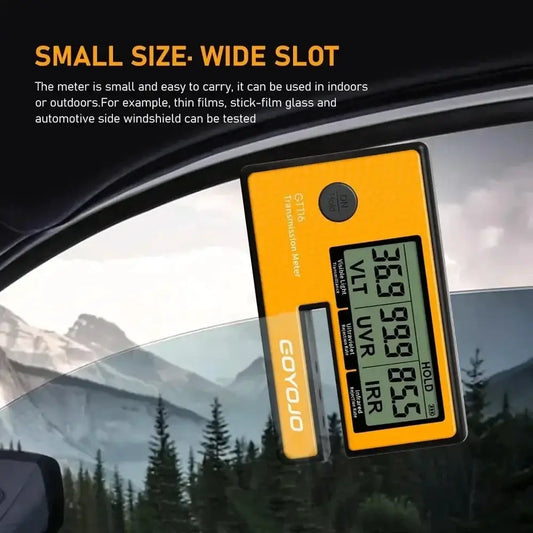 Portable Window Tint Transmission Meter Linshang LS162 GT116 Measure IR Rejection UV Blocking Rate Visible Light Transmittance from PriceLows™