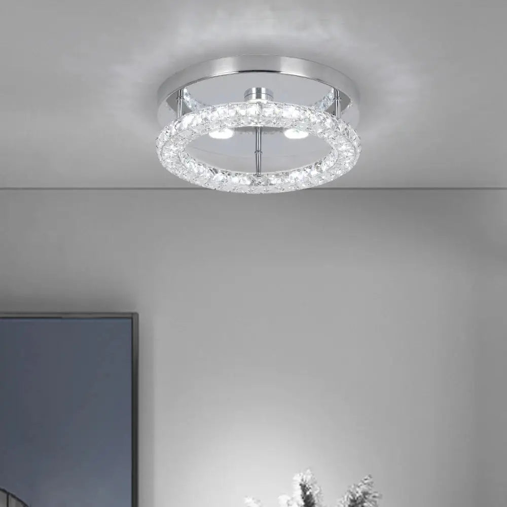 VETRULUS Crystal Chandelier Luxury Pendant Ceiling Lamp Modern Home Living Room Bedroom Decorative Led Light Lighting Fixture from PriceLows™