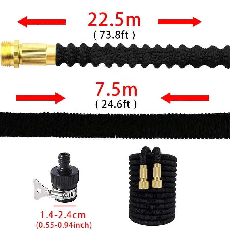 Garden Water Hose Reel Expandable Watering Hose High Pressure Flexible Car Wash Watering Garden Irrigation Magic Hose Pipe from PriceLows™