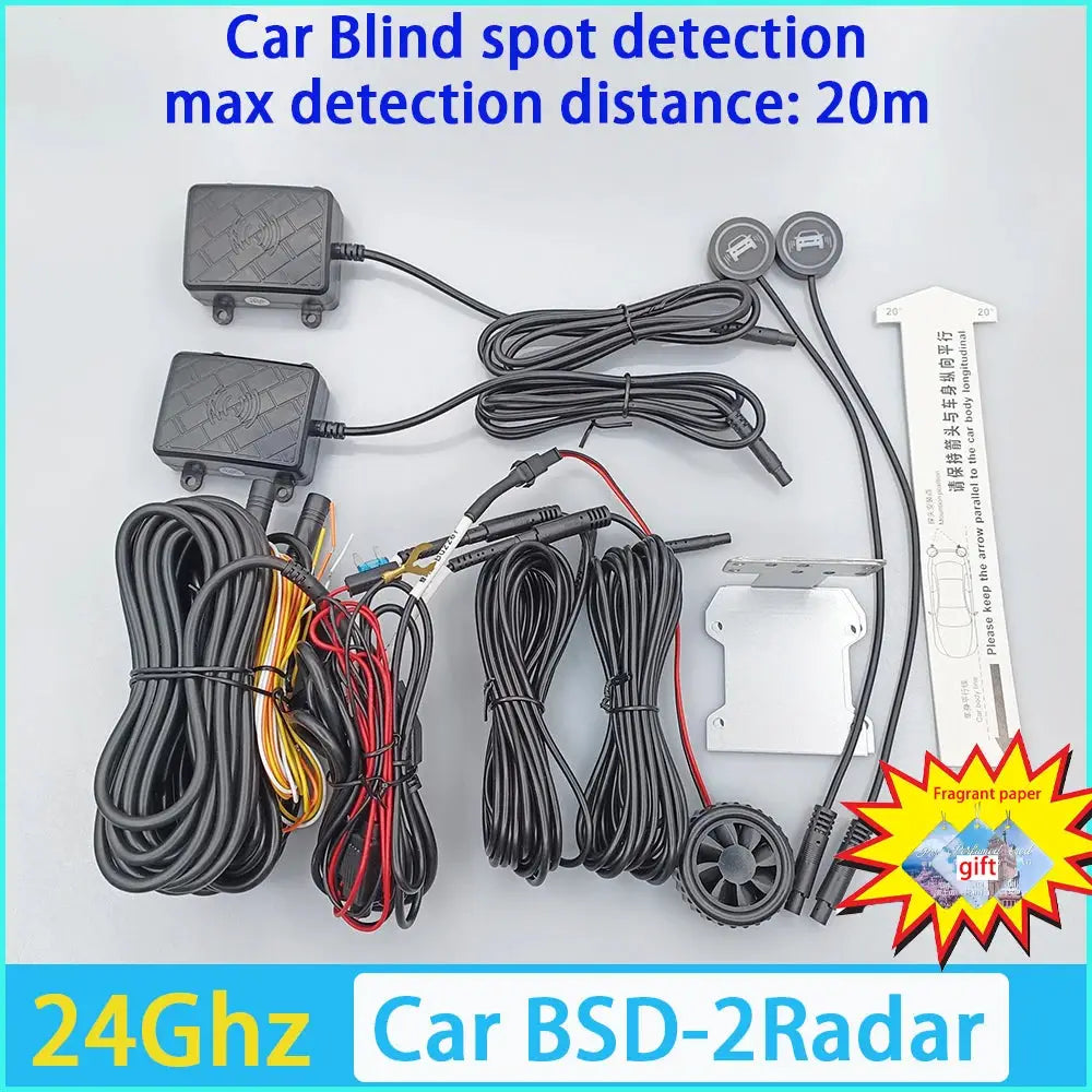 BSD blind spot blind spot monitoring overtaking and parallel auxiliary four-door door opening warning anti-collision system from PriceLows™