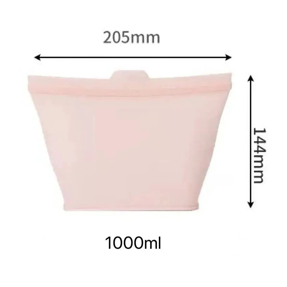 Silicone Food Storage Bags | Reusable Leakproof | Freezer Safe | Stand Up Design