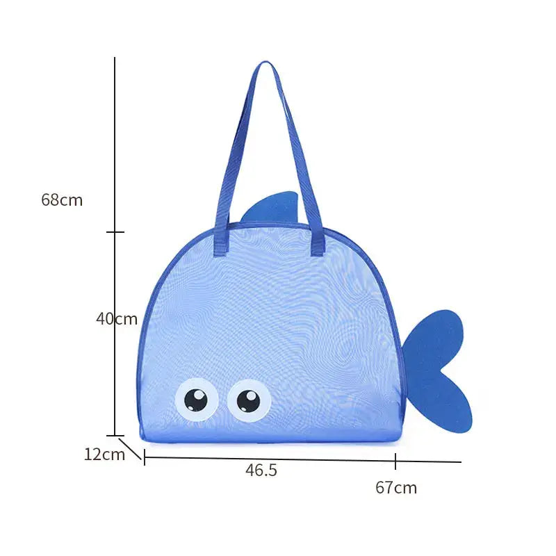 Summer New Travel Beach Bag, Children's Cartoon Toy Storage Bag, Swimsuit Storage Bag, Big-Eye Handheld Toiletry Bag from PriceLows™