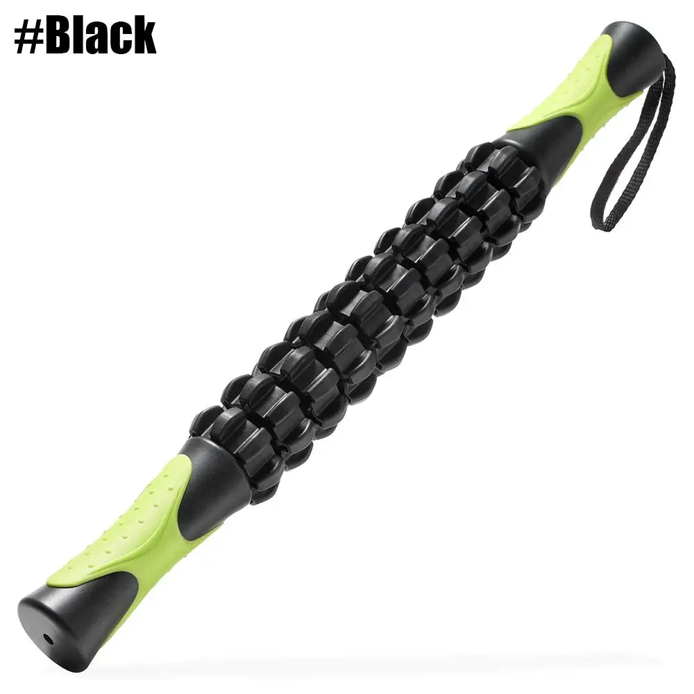 Muscle Roller Massage Stick | Rubber Body Massager | Soreness Relief