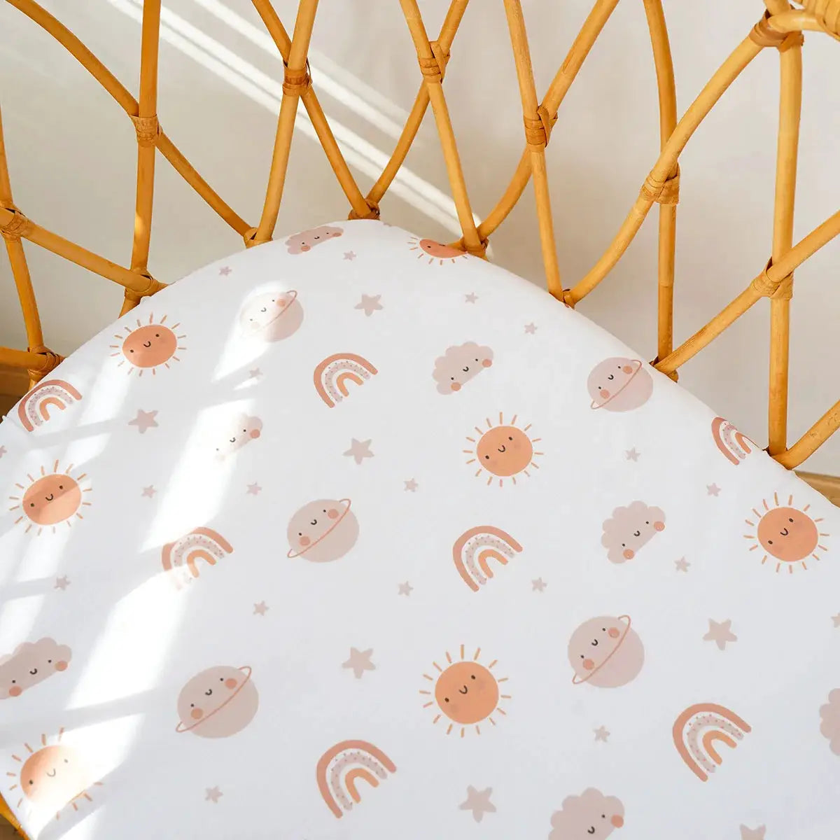 Elinfant 100% Polyester Baby Fitted Crib Sheet Soft Baby Mattress For Boys and Girls from PriceLows™
