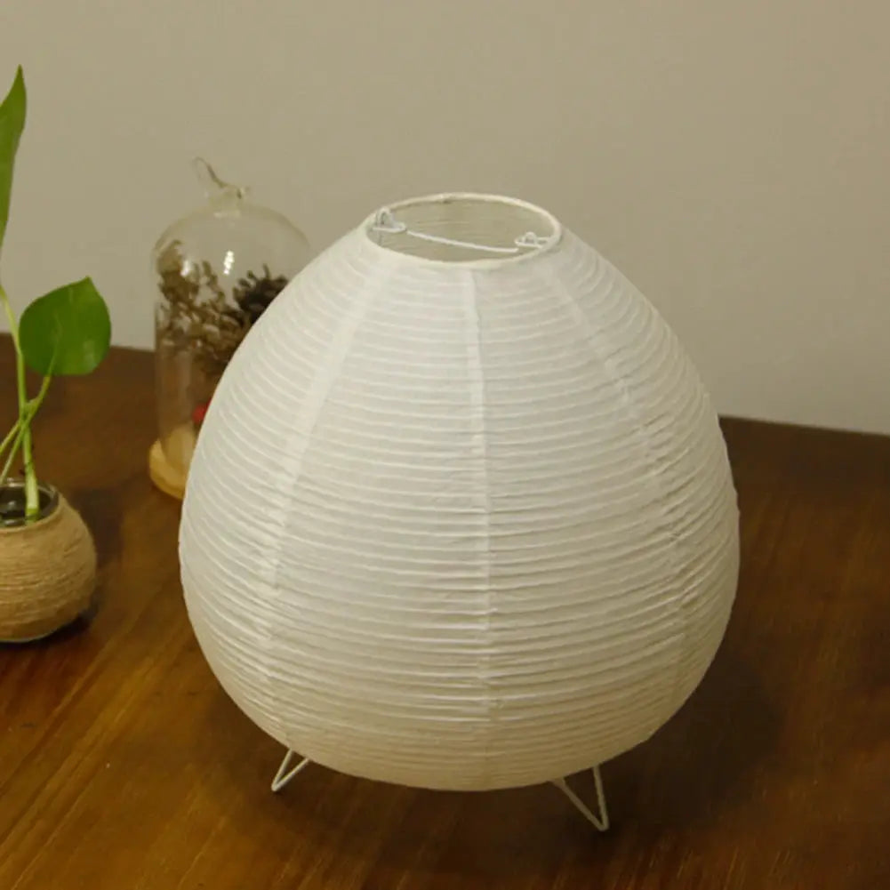 Bedside Study Table Lamp Rice Paper Desktop Decorative Lantern Light Handmade Simple LED Lighting Lamp for Living Room Bedroom from PriceLows™