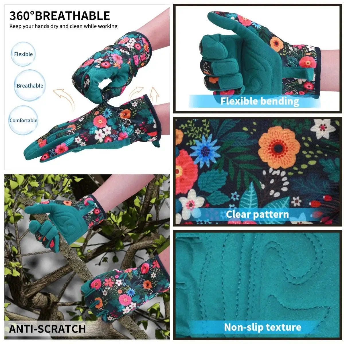 Gardening Gloves | Breathable | Puncture Resistant | Elbow Length