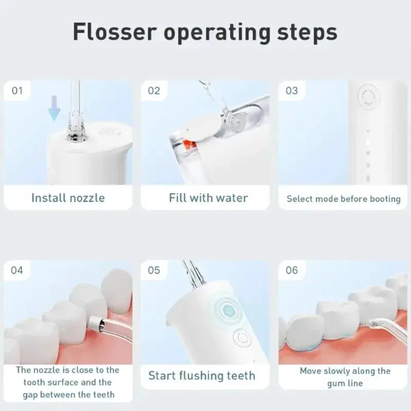 Oral Irrigator | F300 Water Flosser | Teeth Whitening | Portable
