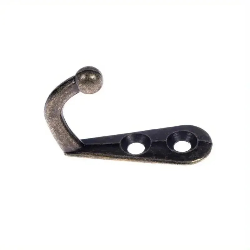 10pcs Vintage Coat Hooks W/Screws Wall Mounted Cast Antique Hook Door Robe Clothes Towel Keys Hangers for Bathroom Kitchen(Bronze) from PriceLows™