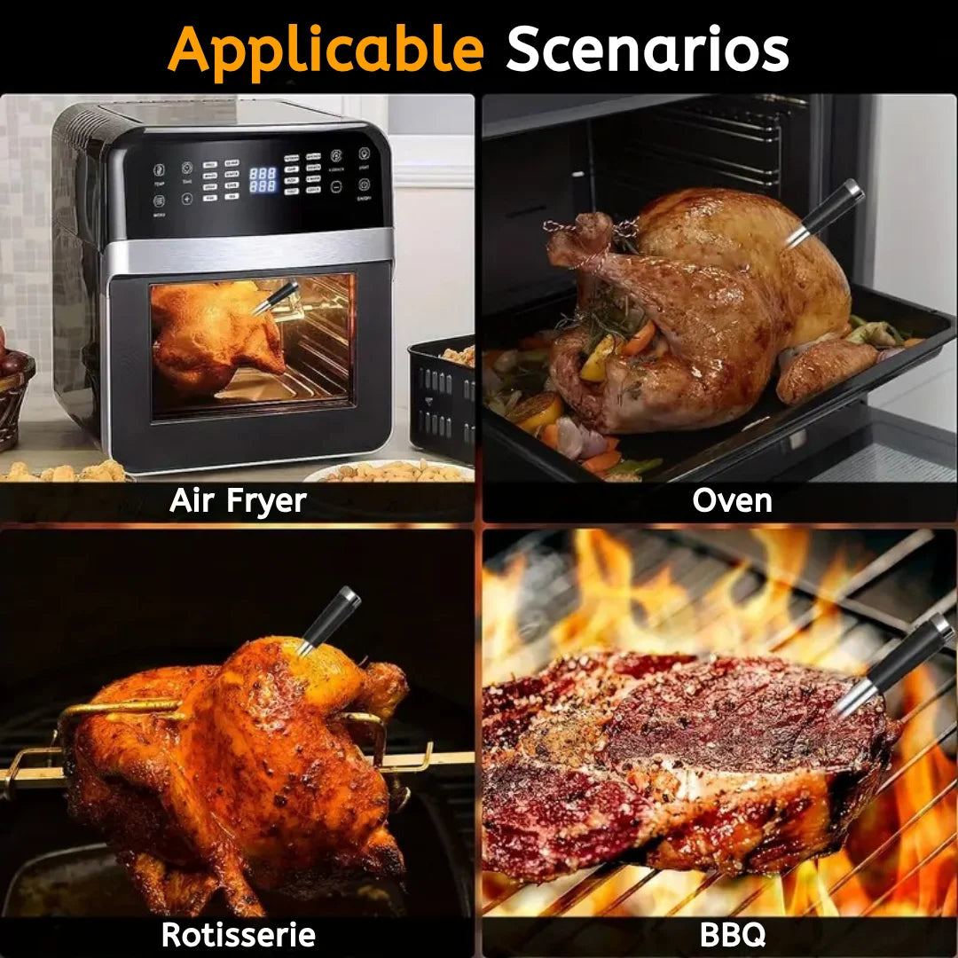Wireless Meat Thermometer | App Control | Ceramic Probe | One Size